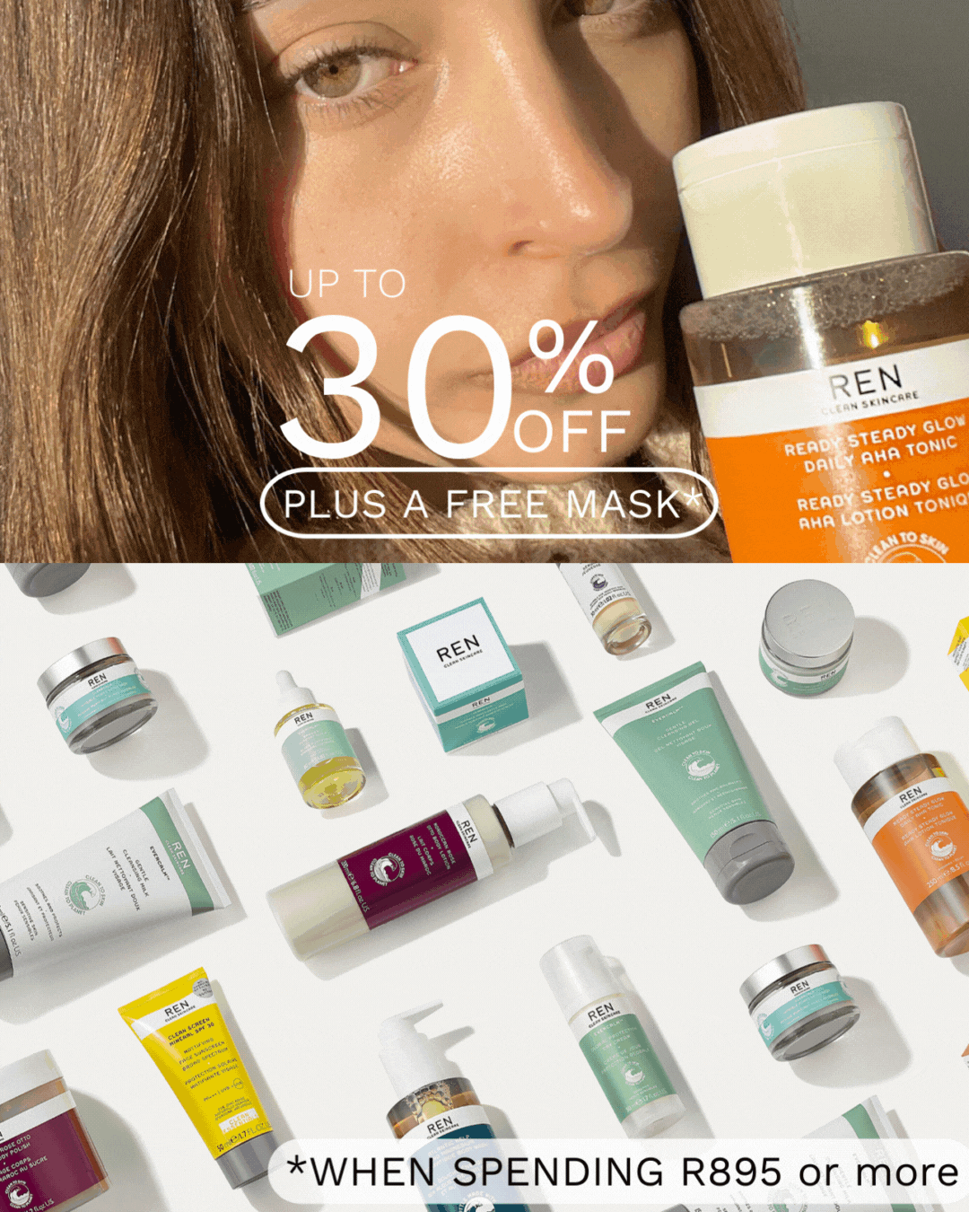 30% off plus a free mask